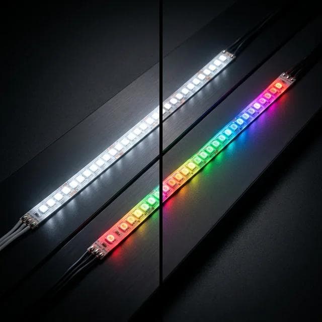 Perbedaan LED Strip Addressable vs Non-Addressable: Mana yang Tepat untuk Proyek Anda?