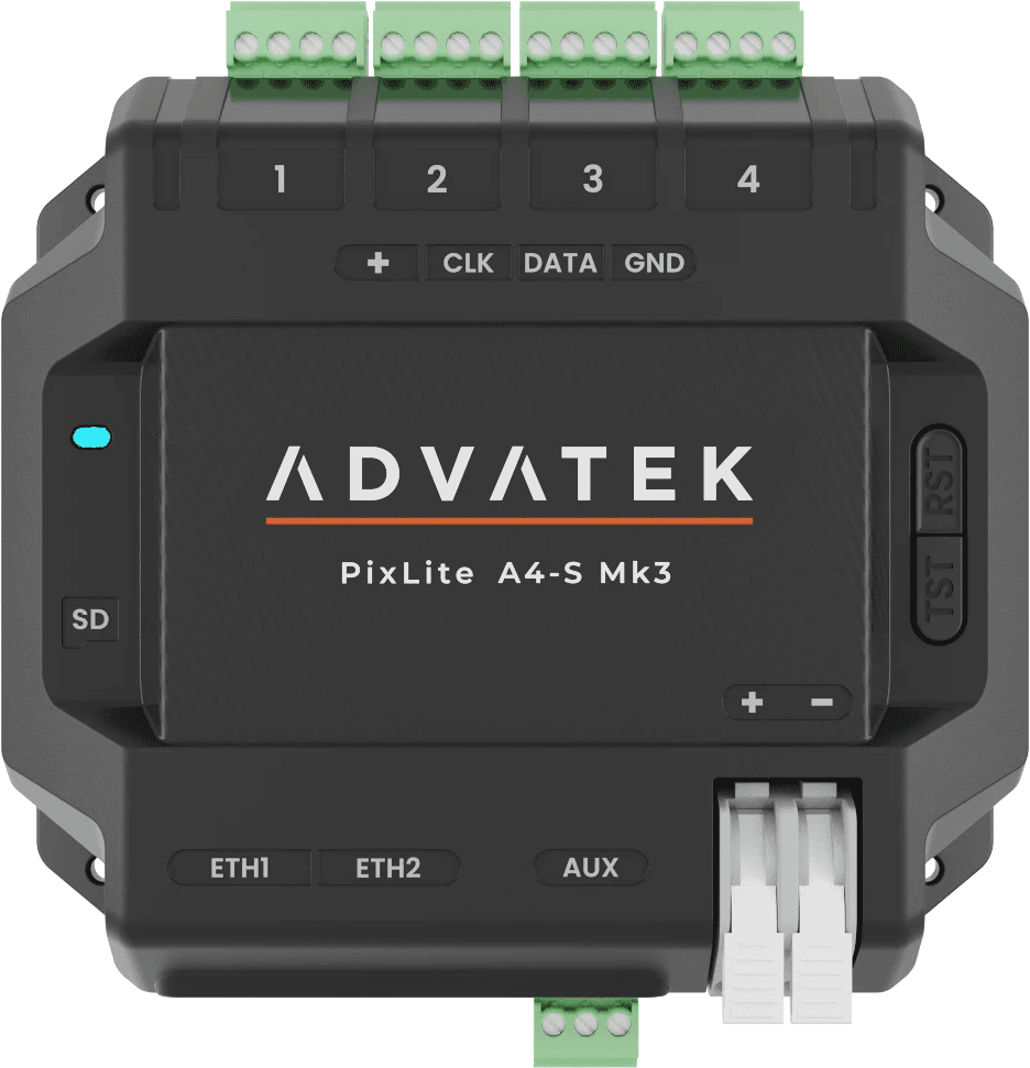 Advatek PixLite Mk3 — genuine controllers via authorized dealer Linevolt Indonesia